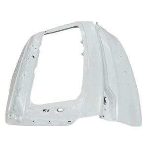 Rear door housing assembly