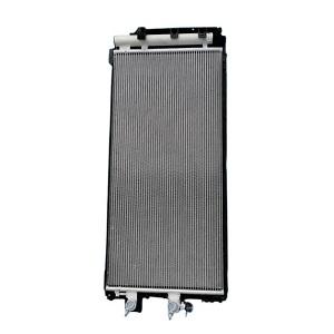 Assembling the frame of a car condenser